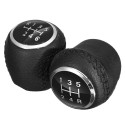 5 6 Speed PU Leather Gear Shift Knob For Fiat Ducato Relay