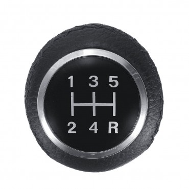 5 6 Speed PU Leather Gear Shift Knob For Fiat Ducato Relay