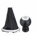 5 Speed Car Gear Shift Knob With Dust Cover Shifter Lever For Suzuki Swift SX4 05-10