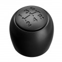 5 Speed Car Gear Shift Knob With PU Leather Gaiter Boot Cover For FIAT PANDA 2003-2012