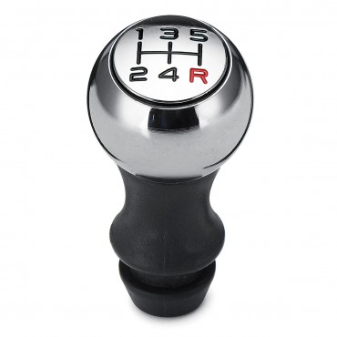 5 Speed Car Manual Gear Shift Knob Stick For 106 206 207 307 407 408 508 Aluminu