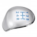 5 Speed Gear Shift Knob Cap Silver For Ford Fiesta Transit Connect Tourneo Fusion