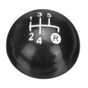 5 Speed Gear Shift Knob Cover Black Plastic For Fiat 500 500c 2012-2013