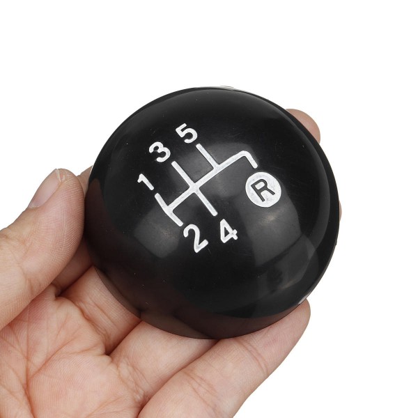 5 Speed Gear Shift Knob Cover Black Plastic For Fiat 500 500c 2012-2013