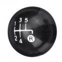 5 Speed Gear Shift Knob Cover Black Plastic For Fiat 500 500c 2012-2013