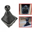 5 Speed Gear Shift Knob Gator Boot For VW Golf 6 MK5 MK6 2005-2014