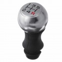 5 Speed Gear Shift Knob Shifter Matte Chrome For Peugeot 106 206 306 207 307 407