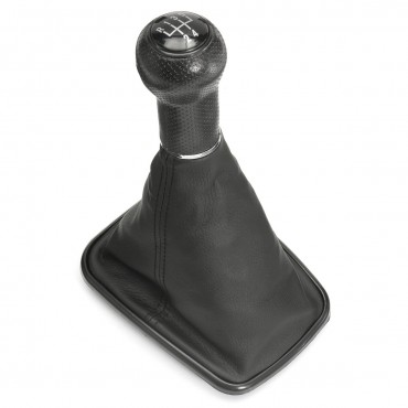 5 Speed Gear Shift Knob Stick Gaiter Boot For VW MK4 Golf GTI R32 Jetta Bora