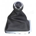 5 Speed Gear Shift Knob Stick Gaiter Boot Frame for VW PASSAT B6 B7 CC (05-13)