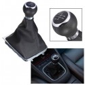 5 Speed Gear Shift Knob Stick Gaiter Boot Frame for VW PASSAT B6 B7 CC (05-13)