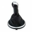 5 Speed Gear Shift Knob Stick with Gaitor Boot Dust Cover For Ford Fiesta Fusion Transit Connect