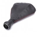 5 Speed Gear Shift Knob With Leather Boot For VW Golf 3 MK3 92-98/Vento 92-98