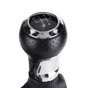 5 Speed Gear Shift Knob with Leather Boot Cover For AUDI A3 A4 Q5 S3 S4