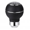 5 Speed Gear Shift Knob with Sleeve Adapter Lever Black for Ford Focus Mondeo Fiesta