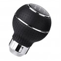 5 Speed Gear Shift Knob with Sleeve Adapter Lever Black for Ford Focus Mondeo Fiesta