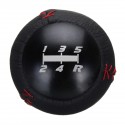 5 Speed Leather Round Ball Manual Gear Shift Knob Shifter For Civic Type R FK2