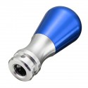 5 Speed Manual Gear Shift Knob Aluminum Alloy Black/Blue/Red with Adapter For Peugeot 405 307 206