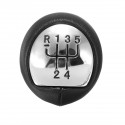 5 Speed PU Leather Gear Shift Knob For Renault Megane Clio II Twingo Kangoo