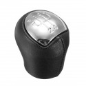 5 Speed PU Leather Gear Shift Knob For Renault Megane Clio II Twingo Kangoo