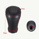 5 Speed PU Leather Manual Gear Shift Knob Black For Lexus Subaru Scion