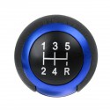 5 Speeds Car Gear Stick Shift Knob Universal Maunal Shifter Lever Cover Blue