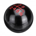 5/6 Speed Alloy Gray Gear Shift Knob Round Ball Shape For Honda M10x1.5 Thread