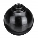 5/6 Speed Alloy Gray Gear Shift Knob Round Ball Shape For Honda M10x1.5 Thread