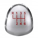 5/6 Speed Gear Shift Knob Cap Silver Cover FOR FORD FIESTA TRANSIT CONNECT TOURNEO FUSION
