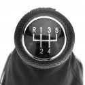 5/6 Speed Gear Shift Knob Gaitor Boot Leather 23mm For Golf 4 Bora Jetta MK4 VW