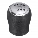 5/6 Speed Gear Shift Knob with Carbon Fiber Leather Gaiter Boot Cover For VW Transporter