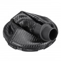 5/6 Speed Gear Shift Knob with Carbon Fiber Leather Gaiter Boot Cover For VW Transporter