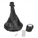 5/6 Speed Gear Shift Knob with Carbon Fiber Leather Gaiter Boot Cover For VW Transporter