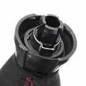 5/6 Speed Gear Shift Knob with Gaiter Boot Cover Black with Red Ring For Audi A3 S3 1996-2003