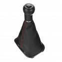 5/6 Speed Gear Shift Knob with Gaitor Boot Dust Cover PU Leather For VW Golf 4 Bora
