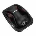 5/6 Speed Gear Shift Knob with Gaitor Boot Dust Cover PU Leather For VW Golf 4 Bora