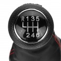 5/6 Speed Gear Shift Knob with Gaitor Boot Dust Cover PU Leather For VW Golf 4 Bora
