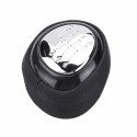 5/6 Speed Glossy PU Leather Gear Shift Knob For SAAB 9-3 2003-2012