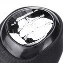 5/6 Speed Glossy PU Leather Gear Shift Knob For SAAB 9-3 2003-2012
