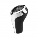 5/6 Speed Manual Gear Shift Knob PU Leather Chrome For BMW 1 3 5 6 Series E90 E91 E92 X1 X3 X5