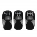 5/6 Speed Universal Manual Car Gear Shift Knob Shifter Lever Stick with 3 Cap