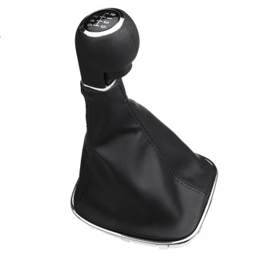 6 Speed Car Gear Shift Knob Boot Cover Gaiter For Opel Corsa D 009140093