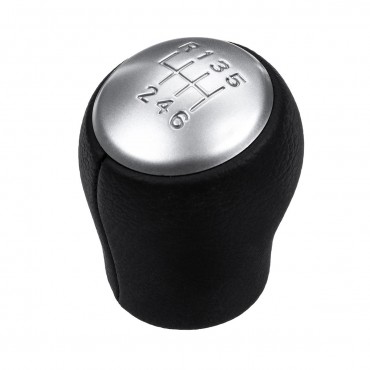 6 Speed Gear Shift Knob PU Leather For NISSAN QASHQAI +2 ° 08-13 I J10 06-13