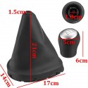 6 Speed Gear Shift Knob with Boot Cover PU Leather for Nissan Qashqai +2 ° 2008-2013 I J10 2006-2013