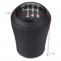 6 Speed Gear Stick Shift PU Leather Knob Fit For Audi A4 B5 A6 C5 A8 D2