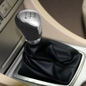 6 Speed MT Gear Stick Shift Knob with Dust Boot Cover For Ford Focus 2005-2012