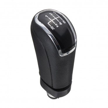 6 Speed Manual Gear Shift Knob Black For Mercedes-Benz C-Class W203 S203 01-07