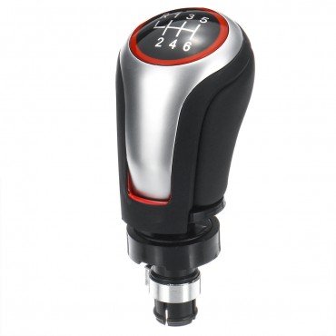 6 Speed Shift Gear Knob For VW Golf MK5 MK6 MK7 Jetta EOS Scirroco