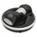 Car 5 Speed Gear Shift Knob Stick Gaiter Boot Sliver Cap For Skoda For Fabia MK2 Roomster