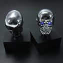 Car Chrome Skull Auto Manual Gear Stick Shift Knob Lever Universal