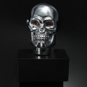 Car Chrome Skull Auto Manual Gear Stick Shift Knob Lever Universal